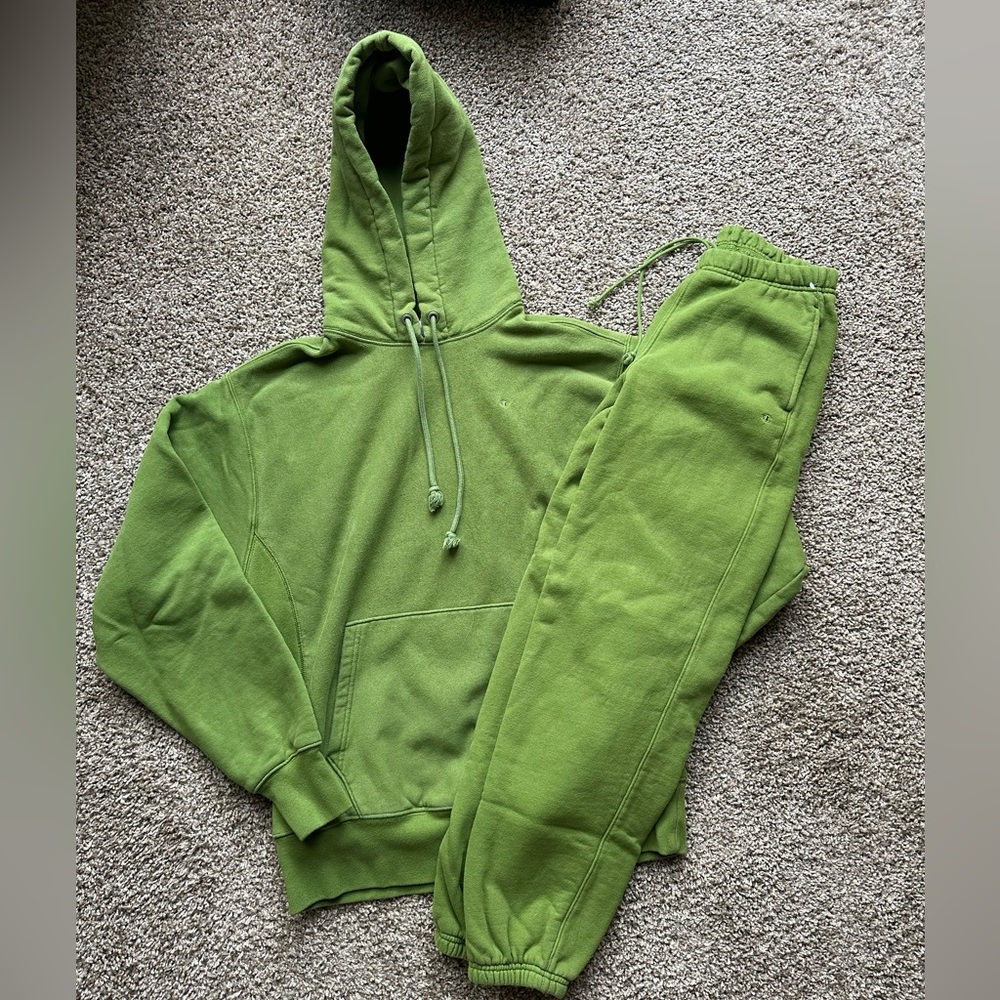 Champion reverse weave sweat suit